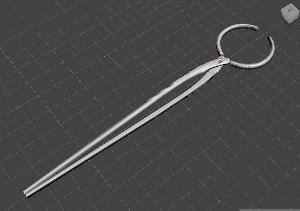 Crucible Tongs 3D Model – ArtByAdrock