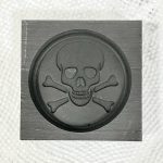 Skull and Crossbones Graphite Mold