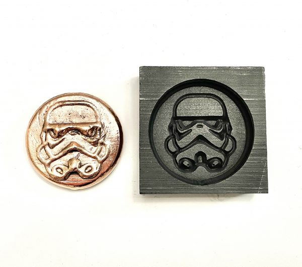 Stormtrooper Graphite Mold and Coin