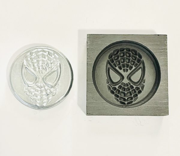 Spiderman Graphite Mold and Coin