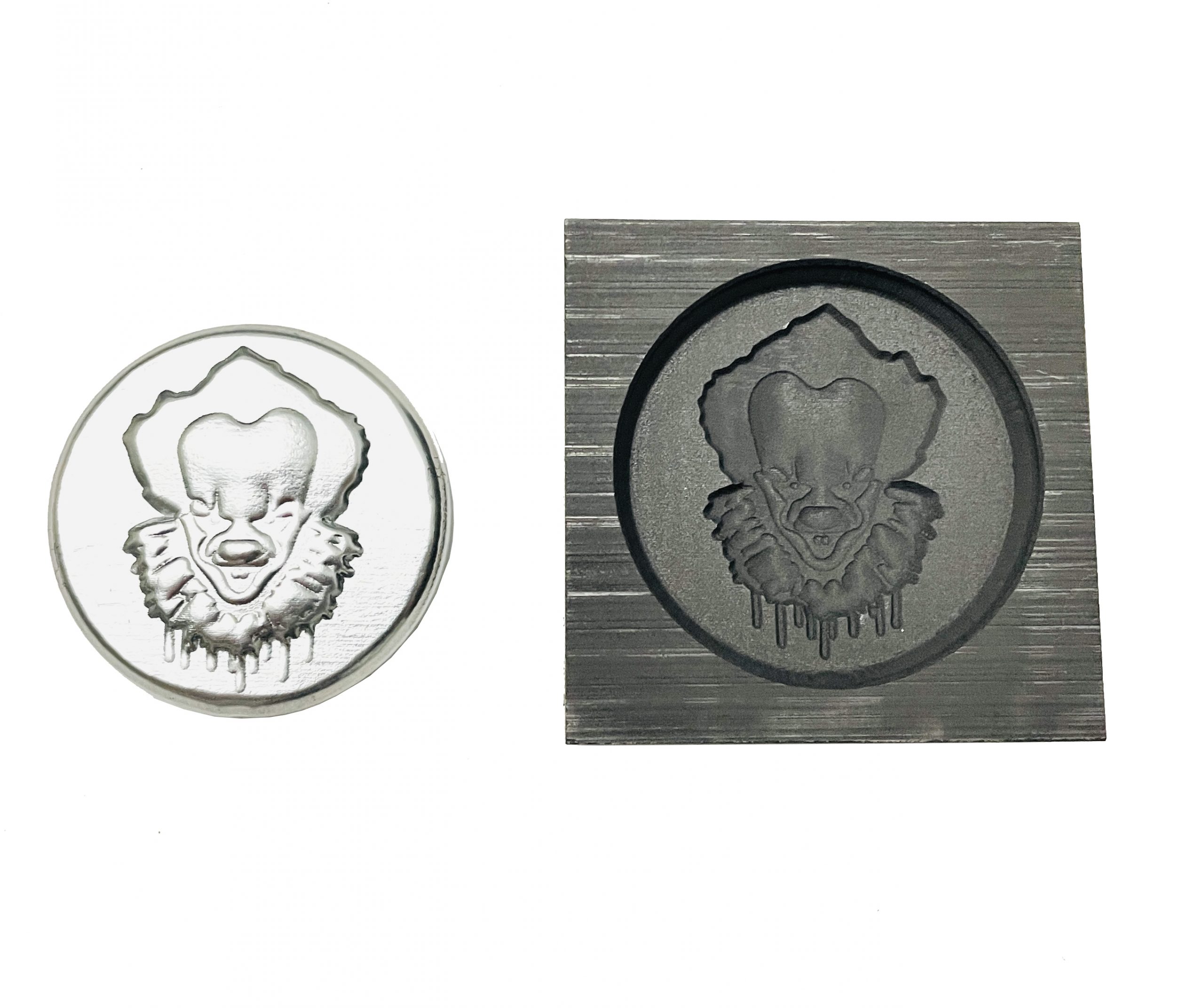 Pirate Skull Graphite Mold For Metal Casting 3D Ingot Coin - Shop Graphite  Casting Molds
