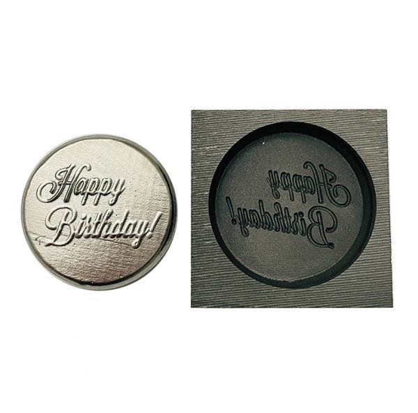 Happy Birthday Mold and Coin