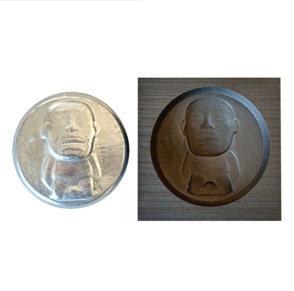 Indiana Jones Idol Graphite Coin Mold